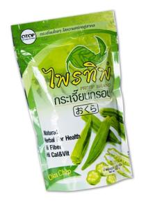 Dried Snack/ Smart Crispy Okra Snack ( Healthy Snack ) From Thailand