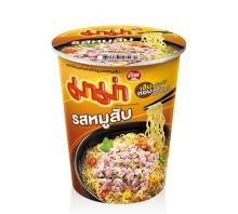 INSTANT CUP NOODLES (Minced Pork Flavor) Thailand Best / Wholesale Price