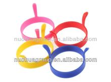 Latest cute FDA&LFGB Standard silicone egg fry ring