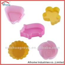 food grade standard, LFGB, FDA,colorful,animal shape,silicone molds for cake decorating