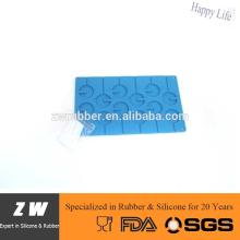 ZW FDA LFGB  round  lollipop  silicone   mold 