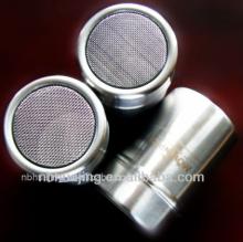 stainless steel salt and pepper shakers blue acrylic salt shaker black white ceramic pepper shaker s