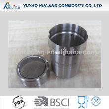 stainless steel cocoa shaker /salt and pepper shaker-- spice  jar--coffee powder---kitchenware--cocoa