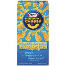 Kraft Macaroni & Cheese Extreme Cheese Explosion 5.5 oz (21000-02646)