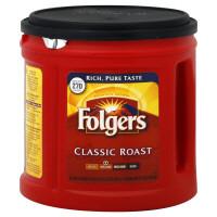 Folgers Medium, Classic Roast Ground Coffee 33.9 Oz (25500-00367)