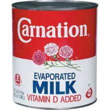 Nestle Carnation Evaporated Condensed Milk