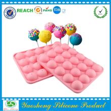 lollipop shaped silicone cake mold on wholesale