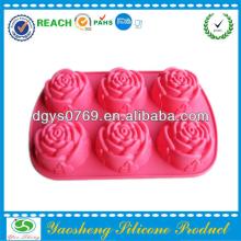 rose style silione cake mould/cake decorating tools