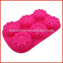 Silicone 6 Flower silicon mould cake decorating