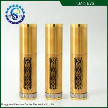 Wholesales ecig 1:1 clone Tahiti Evo mod brass mechanical Tahiti mod