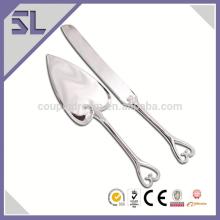 Bride And Groom Small Disposable Silver Knife Made In China Cake Decorating Utensils