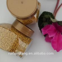 Bee feeding the natural pollen from the natural flower with best quality
