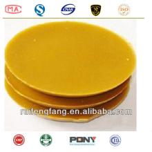 China 100% natural refined beewax for the bee foundation making and candle making