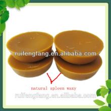 Natural rayellow beeswax for flickering flame  led  wax  candle s with best quality