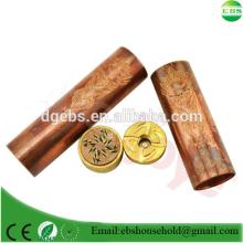 China factory E.B.S best vaporizer for Latest unique design full akuma mod ecigator copper akuma mod