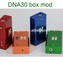 2014 Hot selling Newest Aluminum Hana DNA 30 mod valiable voltage 30w hana mod clone