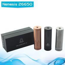 New design 2014 hottest nemesis mod 26650 nemesis mod clone supplier wholesale