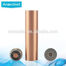 Advance sale!!! 2014 hicig e cigarette copper anarchist 18650 mod Anarchist Mod
