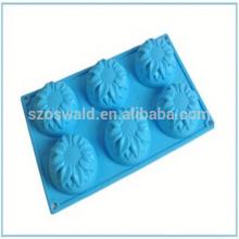 Alibaba China cutter Cookie silicone cake mold cheapest price hot sales silicone rose cake decoratin