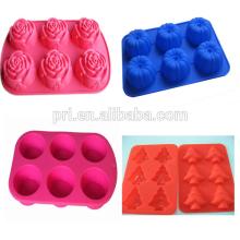 Silicone mold for fondant and gum paste cake decorating