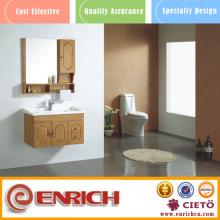 unique dark chocolate oak solid wood bathroom furn