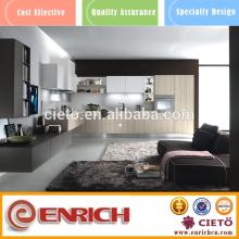 ventilated dark chocolate melamine kitchen cabinet