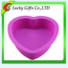 Custom Made Silicone Heart Shape 3D Cake Decoration Molds