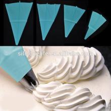 Food Grade Cake Tool Cake Decorative Silicone Piping Bag / Plastic Piping Bag