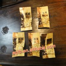 empty aluminum foil composite green tea bags