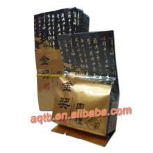 composite side sealing gusset organic green tea bag