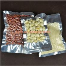 aluminum foil vaccum packing bag with tear notch