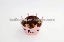 crown cupcake wrapper/ Cake Decorate