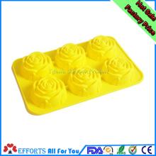 Factory price hot rose cake decorating mould