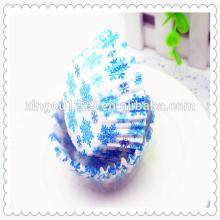 Blue Baking Paper Cups Mould For Cake Decorating Tools