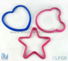 custom silicone egg frying shape