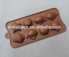 Sea animals shaped silicone chocolate mold tray