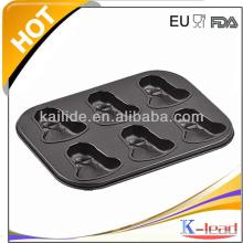 6Cavity X'Mas Bell Shaped Muffin Pan ForYummy Marshmallow