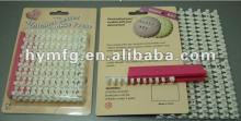  plastic  cookie press,cake decoration set,letter cookie press,
