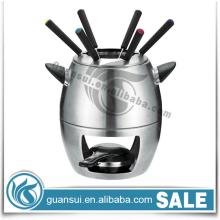 10pcs stainless steel  chocolate   fondue  pot