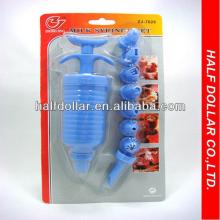 Kitchen Tools -9pcs Cake Decorating Syringe Set with Piping Gun For One Dollar Item