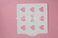 Hot sale Plastic Fondant Embossing Mould Cake Decorating tool Plastic Cake Stencils