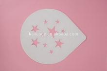 Eco-friendly Plastic Fondant Embossing Mould Cake Decorating tool Plastic Cake Stencils