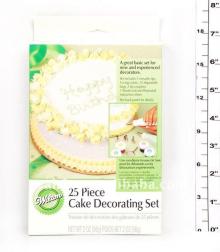 25 PC  CAKE   DECORATING   SET 