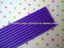 Purple Plastic Lollipop Sticks or Cake Pop Sticks - 4 Inches