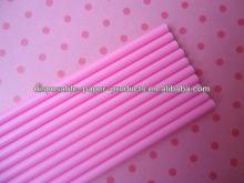 Light Pink plastic Lollipop  Sticks  or  Cake  Pop  Sticks  - 4 Inches