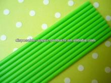 Lime Green Lollipop Sticks Plastic Lollipop Sticks or Cake Pop Sticks - 4 Inches