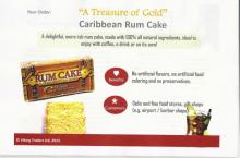 Viking Caribbean Rum Cake