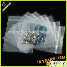 clear PE ziplock  bag   zipper   bag 