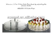  promotion al round acrylic lollipop rack