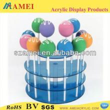 POP acrylic lollipop display/acrylic display stand/acrylic